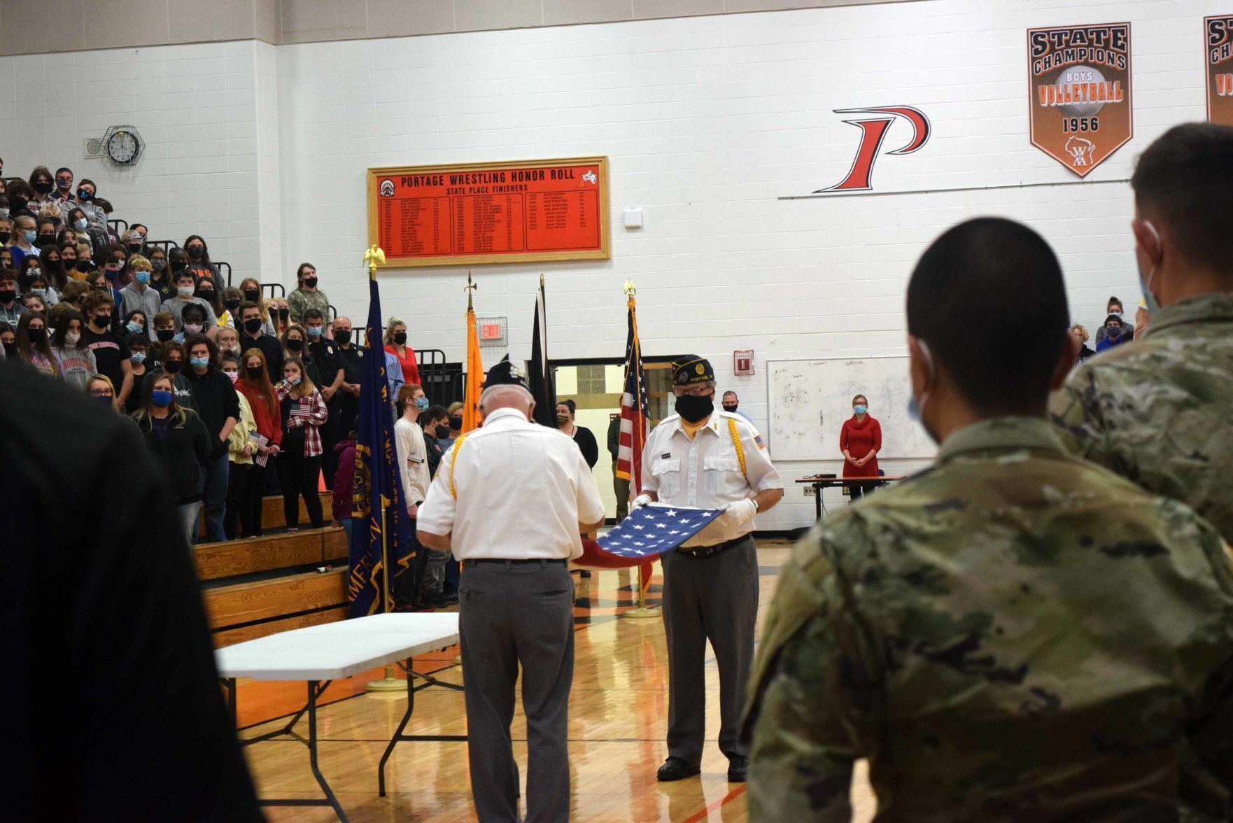 2021 Portage Veterans Day Ceremony